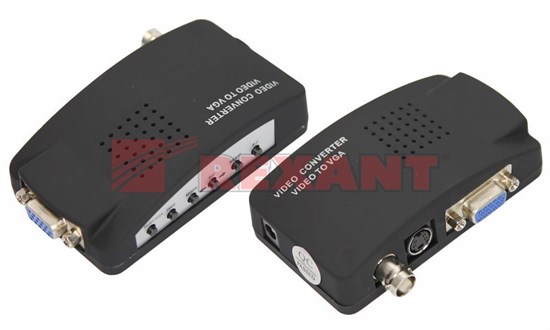 FD 17-6910 Конвертер BNC + S-video на VGA (уп.20шт.) REXANT FD 17-6910 - фото 622377