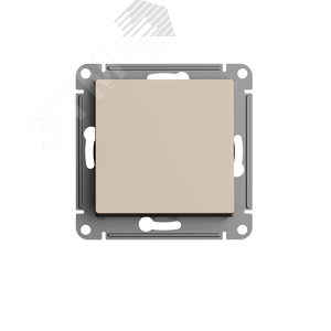 ATN001261 Atlasdesign Механизм переключателя одноклавишного (сх.6), песочный (уп.5шт.) Systeme Electric (Россия) ATN001261 - фото 622478