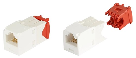 CJ5E88TGIW Модуль Mini-Com® RJ45 TX5e, UTP Т568A/B Enhanced (белый) PANDUIT CJ5E88TGIW - фото 622502