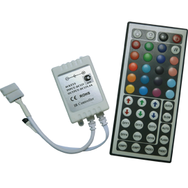 CRL072ESB Ecola LED strip RGB IR controller 72W 12V 6A с большим инфракр. пультом упр. (уп.100шт.) CRL072ESB - фото 622516