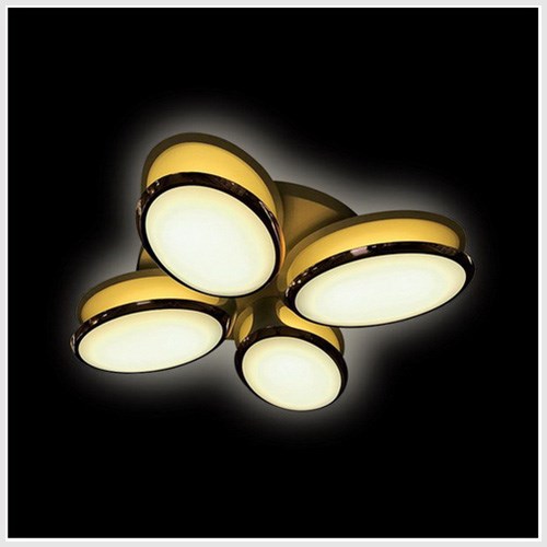 FG2024 WH 96W+40W D760 Потолочный светодиодный светильник с пультом FG2024 WH 96W+40W D760 - фото 622521