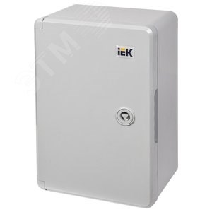 MKP93-N-302013-65 ЩМПп 300х200х130мм (ВхШхГ) УХЛ1 IP65 Щит с монтажной панелью пластиковый с серой дверью IEK® MKP93-N-302013-65 - фото 622546