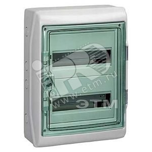 13984 Kaedra ЩРн-П-36 (2х18) IP65 Бокс настенный прозрачная дверь, белый Schneider Electric 13984 - фото 622642