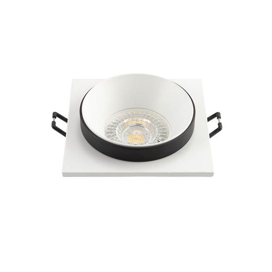 DK2402-BK Встраиваемый светильник DK2400 GU10 50W 220-240V черный Denkirs DK2402-BK - фото 622780
