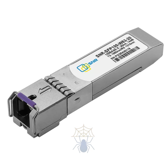 SNR-SFP100-W53-20 Модуль SFP WDM 100M 20 км 1550 nm, SC connetctor NAG SNR-SFP100-W53-20 - фото 622825