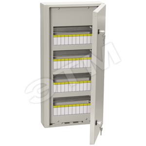 MKM11-N-48-54-Z ЩРн-48з-0 74 У2 IP54 330x670x120мм (ШхВхГ) с замком Корпус металлический IEK® MKM11-N-48-54-Z - фото 622833