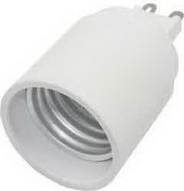 A9T17WEAY Ecola base Переходник с цоколя G9 на E27 белый (уп.12шт.) A9T17WEAY - фото 622893