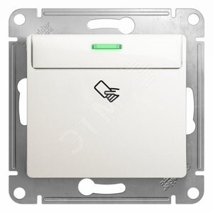 GSL000669 Glossa Механизм выключателя карточного (сх.4), перламутр (уп.20шт.) Schneider Electric GSL000669 - фото 622989