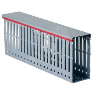 00108RL Quadro RL12 60x60х2000мм (ШхВхД) Короб перфорированный, серый (уп.24м.) ДКС 00108RL - фото 623026