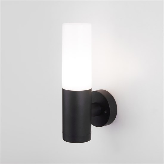 1418 TECHNO Настенный уличный светильник IP54 чёрный (уп.10шт.) Elektrostandard 1418 TECHNO  чёрный - фото 623046