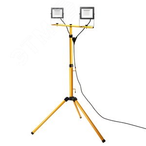 29568 LL-503 2*50W 6400К 220V черный IP65 Прожектор на штативе (уп.4шт.) FERON (Китай) 29568 - фото 623084