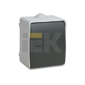 EVS10-K03-10-54-DC ФОРС ВС20-1-0-ФСр Одноклавишный выключатель, в сборе, белый (уп.10шт.) IEK® EVS10-K03-10-54-DC - фото 623174