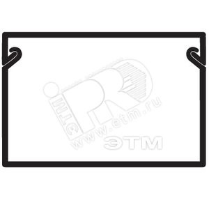 00304 TMC IN-Liner белый Кабель-канал 25х17мм с крышкой (уп.60м.) ДКС 00304 - фото 623253