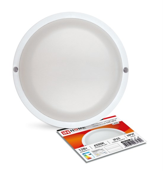 СПБ-2-КРУГ 10W(800lm) 4000К IP40 In Home Светильник светодиодный ДБП-10W 800лм IP40 Ø155мм белый (уп.20шт.) LLT (ASD) 4690612020631 - фото 623461