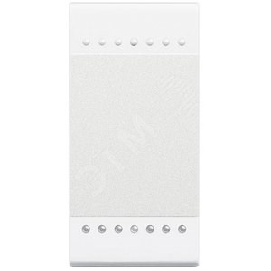 N4003A LivingLight Переключатель с автоматическими клеммами, размер 1 модуль, цвет белый Bticino (Legrand) N4003A - фото 623531