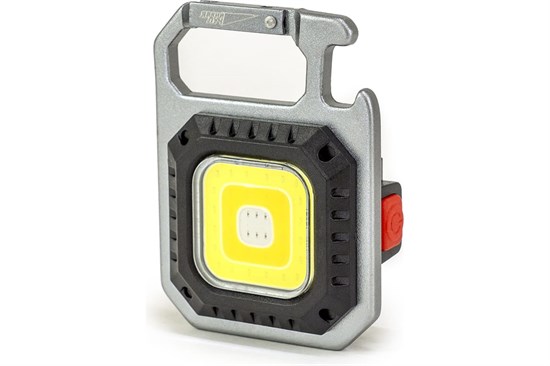 KM-130 Муравей COB-брелок max670лм +red, акк.400mAh Фонарь-мультитул ЯРКИЙ ЛУЧ 4606400106685 - фото 623559