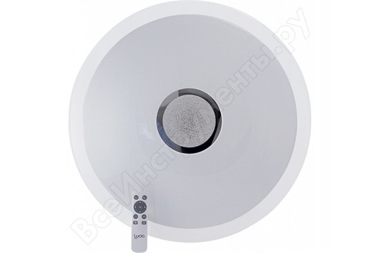 ЛЮЧИЯ SLS-236-5K Тифани S Светильник св/диод. 36W 3 темп.света, диммер, пульт ДУ, 330 мм н/потол ЛЮЧИЯ SLS-236-5K Тифани S - фото 623579