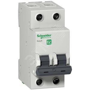EZ9F34220 Easy 9 Выключатель автоматический 2п 20A C 4.5кА (уп.6шт.) Schneider Electric EZ9F34220 - фото 623595