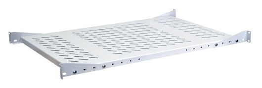 TLK-SHFC-660F-GY Полка стационарная усиленная 19", Ш437хГ660мм, для шкафа глубиной 800мм, серая TLK-SHFC-660F-GY - фото 623619