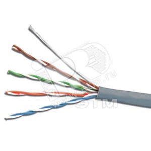 1693207 Standart UTP 4x2x0,5 5е in/Cu Витая пара UTP 4 пары AWG 24 Cat.5е внутренняя Cu (кор.305м.) SkyNet (Россия) 1693207 - фото 623710