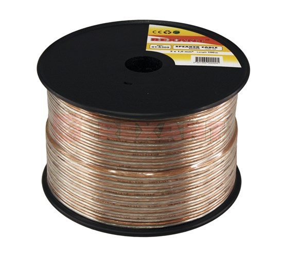 FD 01-6305 SILICON Кабель акустический, 2х1мм², прозрачный (бухта 100м.) REXANT (Китай) FD 01-6305 - фото 623755