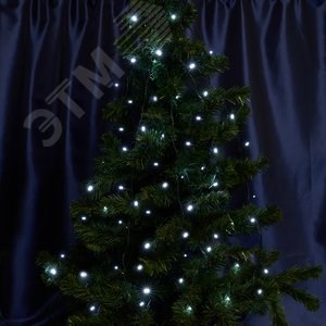 32298 CL04 230V 60 LED 6 м 5000K, IP 20, шнур 3м Гирлянда линейная (уп.100шт.) FERON (Китай) 32298 - фото 623890