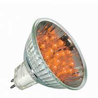JCDR-LED21 220V желтый светодиодный со стеклом 702434 - фото 624021