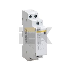 MKK10-20-20 Контактор модульный КМ20-20 20А/2п 2НО 220В AC/DC (уп.8шт.) ИЭК MKK10-20-20 - фото 624027