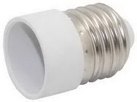A7T14WEAY Ecola base Переходник с цоколя E27 на E14 белый (уп.12/600шт.) A7T14WEAY - фото 624059