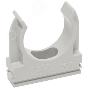 CTA10D-CF32-K41-050 Держатель с защелкой, Ø32мм (уп.50шт.) IEK® CTA10D-CF32-K41-050 - фото 624234