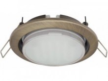 FN53H4ECB Ecola GX53 H4 Downlight without reflector Светильник черненая бронза (уп.10/50шт.) FN53H4ECB - фото 624563