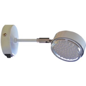 FC5341ECB Ecola GX53 FT4173 Cветильник накладной поворотный на среднем кроншт., хром (уп.30шт.) FC5341ECB - фото 624592