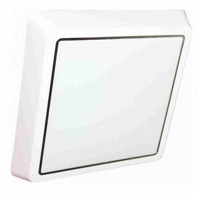 LEEK LE Светильник  накладной LED 10W 6000K BK SL квадрат (Leek) 987684109 - фото 624615