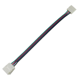SC41C2ESB Ecola LED strip connector Cоед. кабель с двумя разъемами 10mm 15см (уп.3/500шт.) SC41C2ESB - фото 624714