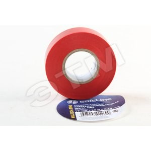 Изолента ПВХ красная 19мм 20м (уп.10шт.) Safeline Safeline красная - фото 624727