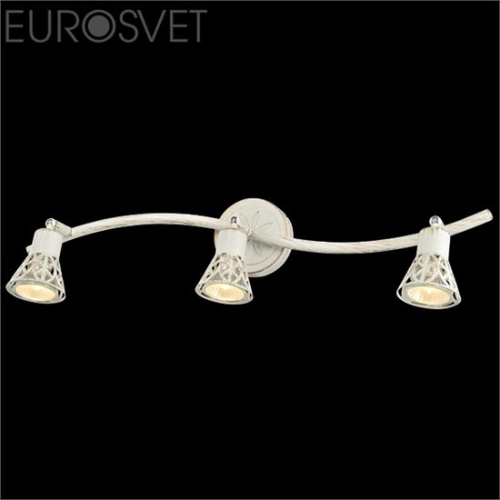 20027/3 белый с золотом Спот Eurosvet 20027/3 белый с золотом - фото 624737