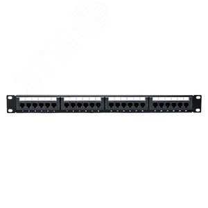 TRP-PPNL-5EUTP-1U24 TERACOM PRO Патч-панель 19", 1U, 24 порта, RJ-45, Cat. 5e, Dual IDC EKF (Китай)  TRP-PPNL-5EUTP-1U24 - фото 624764