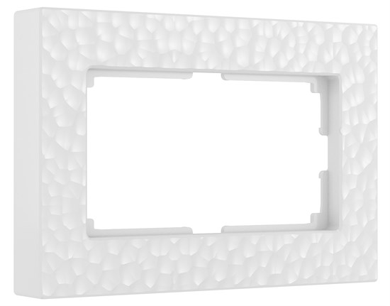 W0082401 Hammer Рамка для двойной розетки белая (уп.10шт.) Werkel™ a052533-1 - фото 624932