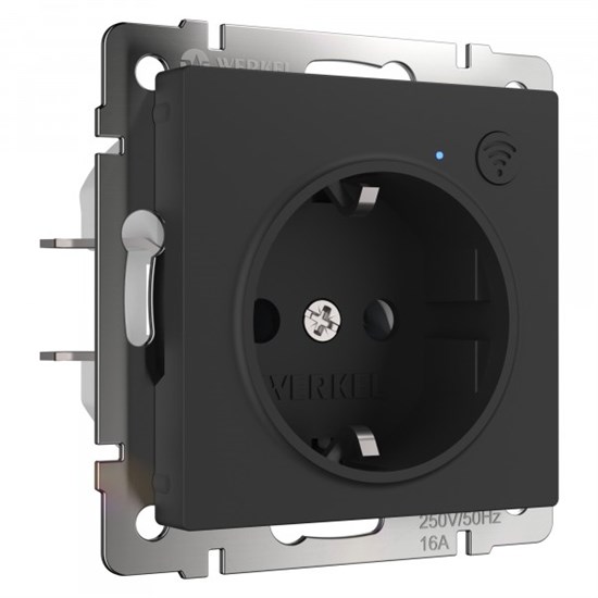 W1171608 Розетка Wi-Fi, черный матовый Werkel™ a056422-1 - фото 624965