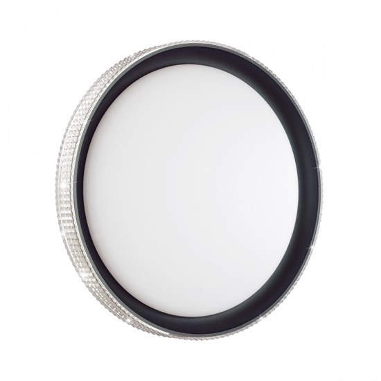 3049/DL PALE SN 183 Светильник пластик/белый/черный LED 48Вт 3000-6300K Ø395 IP43 пульт ДУ SHINY SONEX 3049/DL - фото 625027