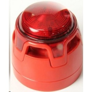 CWSS-RB-S8 Оповещатель комбинир., 12/24В, 32 тона, красный, низкая база IP21C System Sensor CWSS-RB-S8 - фото 625066