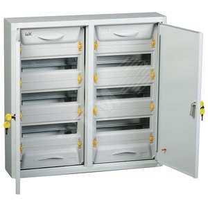 MKM15-N-2X36-31-ZU ЩРн-2x36з-0 36 УХЛ3 IP31 PRO Корпус металлический IEK® MKM15-N-2X36-31-ZU - фото 625193