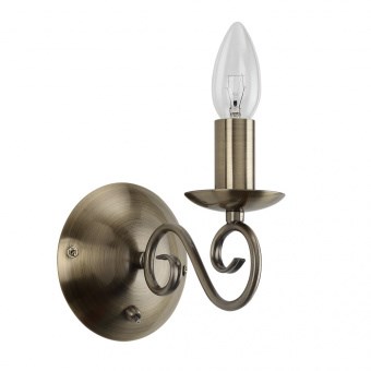 A1129AP-1AB  Бра Isabel Античная бронза   Arte Lamp A1129AP-1AB - фото 625205