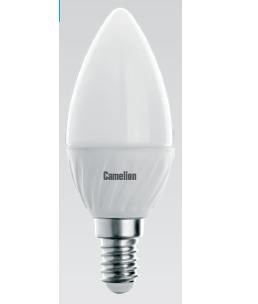 LED6.5-C35/845/E14 BrightPower Светодиодная лампа 6,5Вт 220В (уп.10/100шт.) Camelion LED6.5-C35/845/E14 - фото 625246