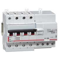 411190/08013 Выключатель авт. диф. тока 4п 7мод. C 40A 30mA тип АC 10kA 230В~ DX³ LEGRAND 411190 - фото 625277