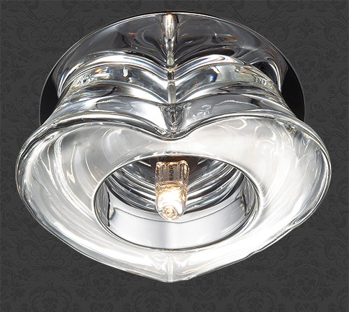 369745 NT12 109 хром Встраиваемый IP20 G4 20W 12V HEART 369745 - фото 625312