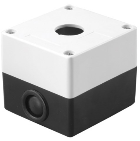 SQ0705-0001 Корпус КП101 для кнопок 1 место белый TDM SQ0705-0001 - фото 625351