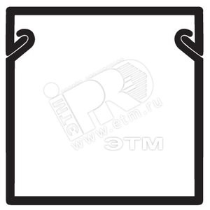 00303 TMC IN-Liner белый Кабель-канал 15х17мм с крышкой (уп.96м.) ДКС 00303 - фото 625423