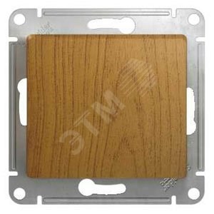 GSL000511 Glossa Одноклавишный выключатель (сх.1), дуб, механизм (уп.20шт.) Schneider Electric GSL000511 - фото 625446