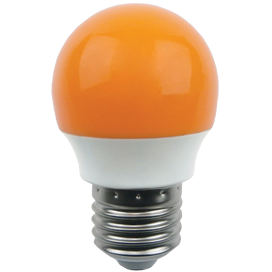 K7CY26ELB Ecola globe LED color 2,6W G45 220V E27 Yellow Лампа св/д шар ВЫВЕДЕНА ИЗ АССОРТИМЕНТА K7CY26ELB - фото 625458